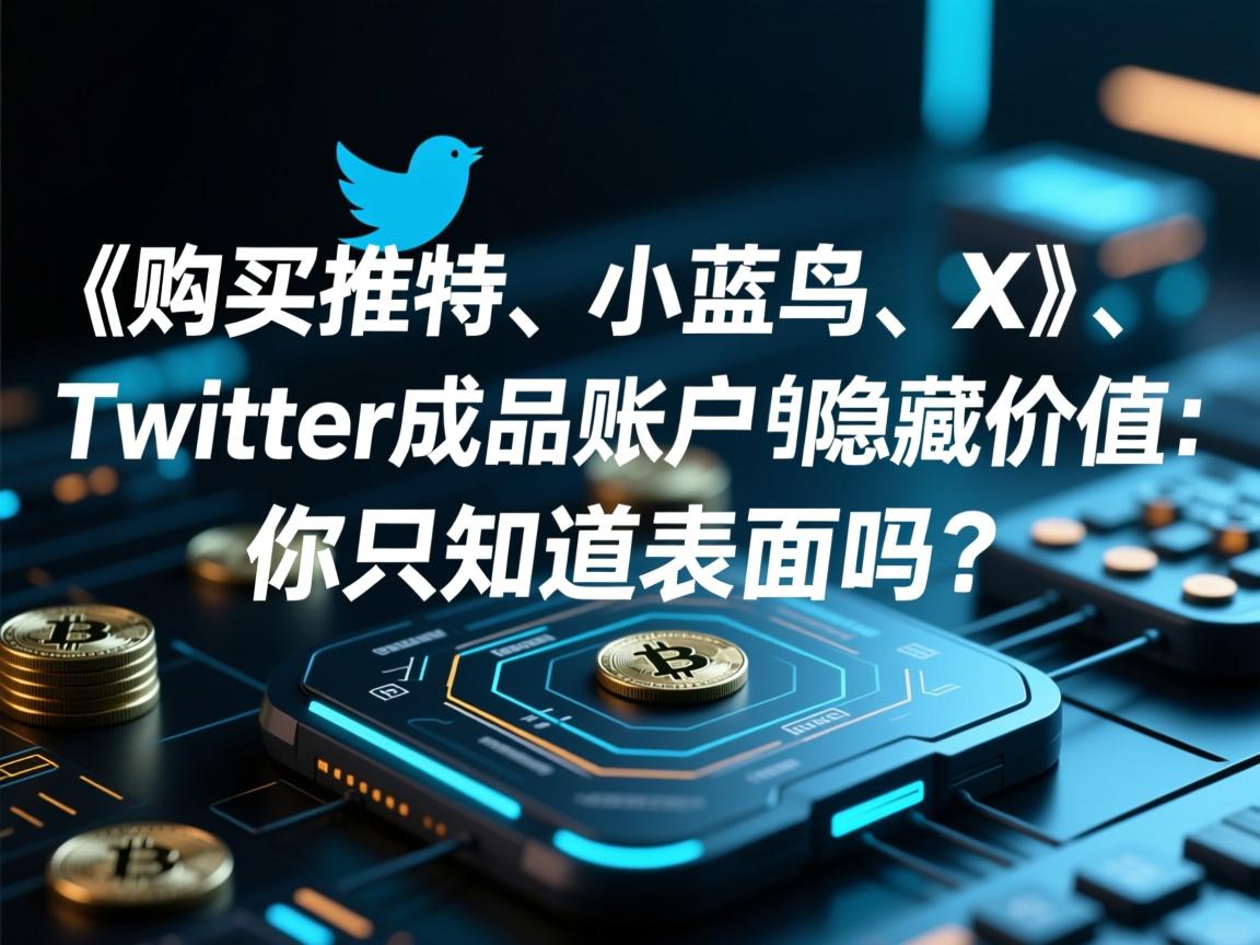 《购买推特、小蓝鸟、X、 Twitter成品账户的隐藏价值：你只知道表面吗？》