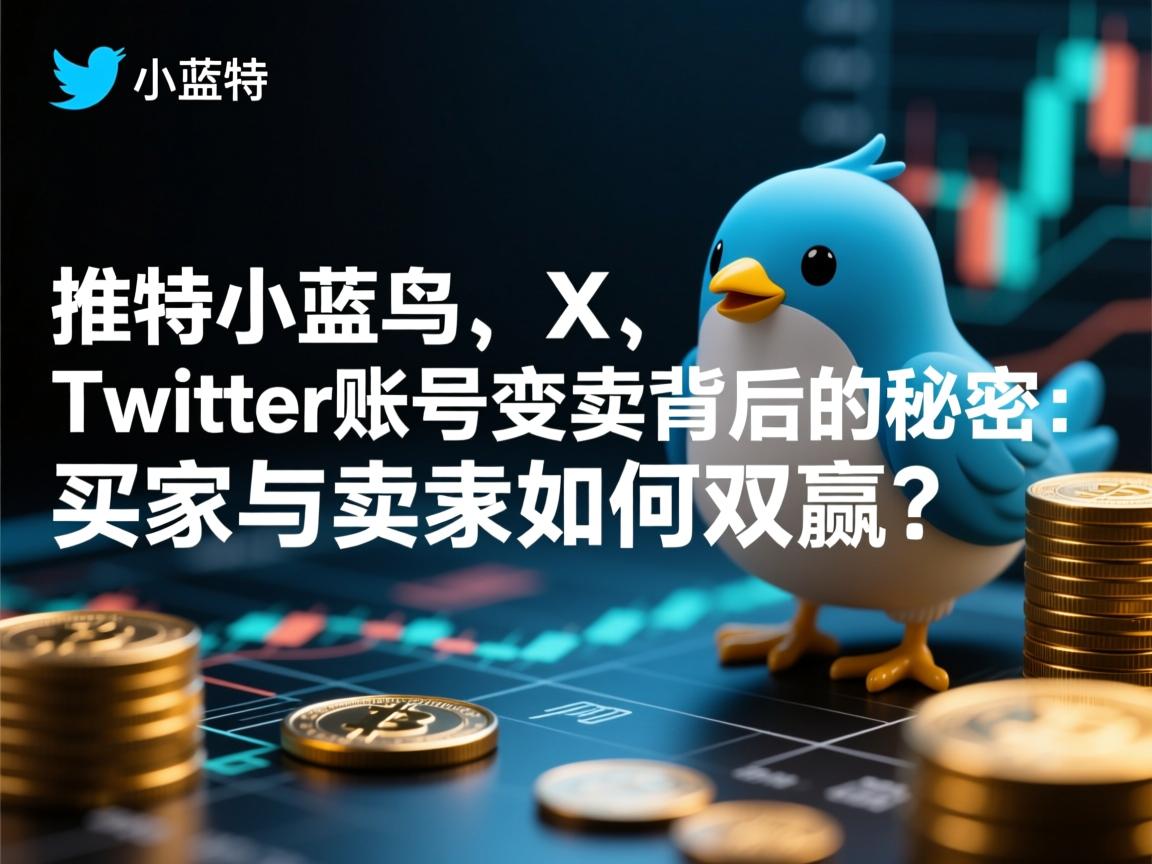 “推特、小蓝鸟、X、 Twitter账号变卖背后的秘密：买家与卖家如何双赢？”