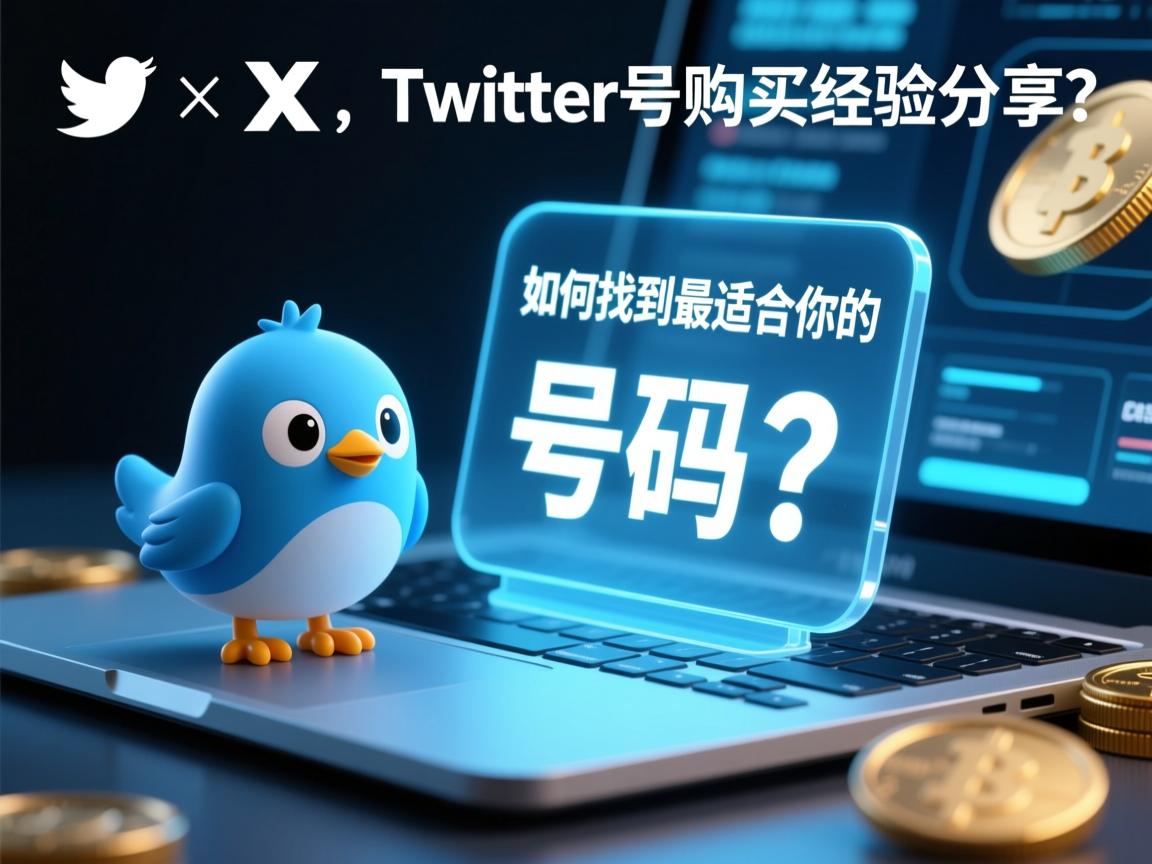推特、小蓝鸟、X、 Twitter号购买经验分享：如何找到最适合你的号码？