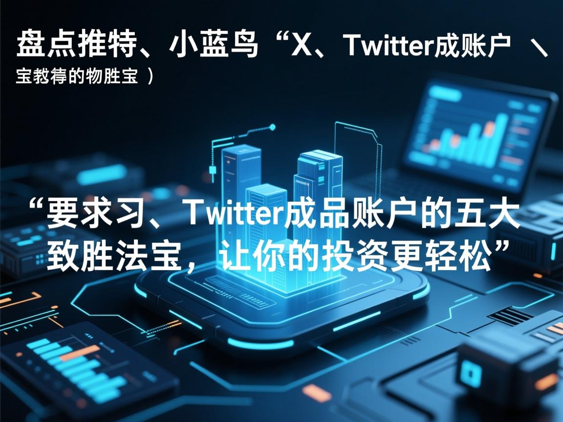 “盘点推特、小蓝鸟、X、 Twitter成品账户的五大致胜法宝，让你的投资更轻松”