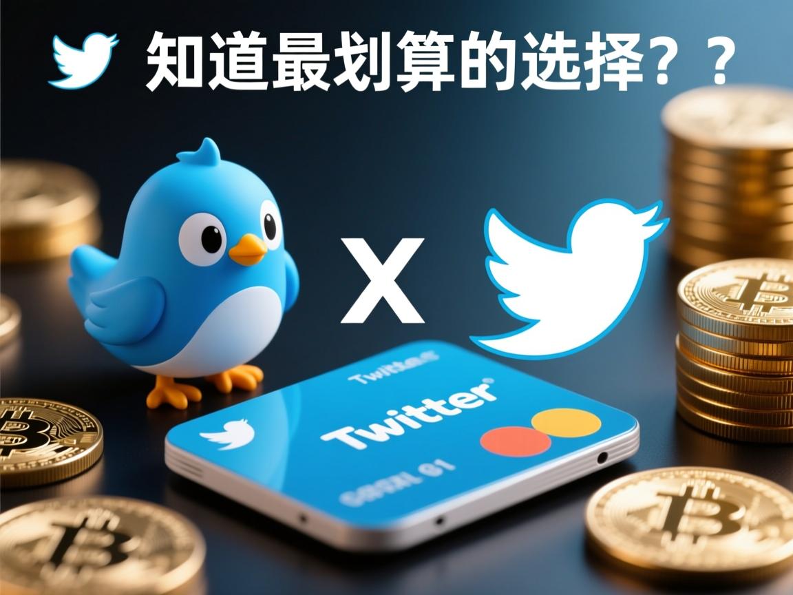 推特、小蓝鸟、X、 Twitter账号购买支付方式大比拼：你知道最划算的选择吗？