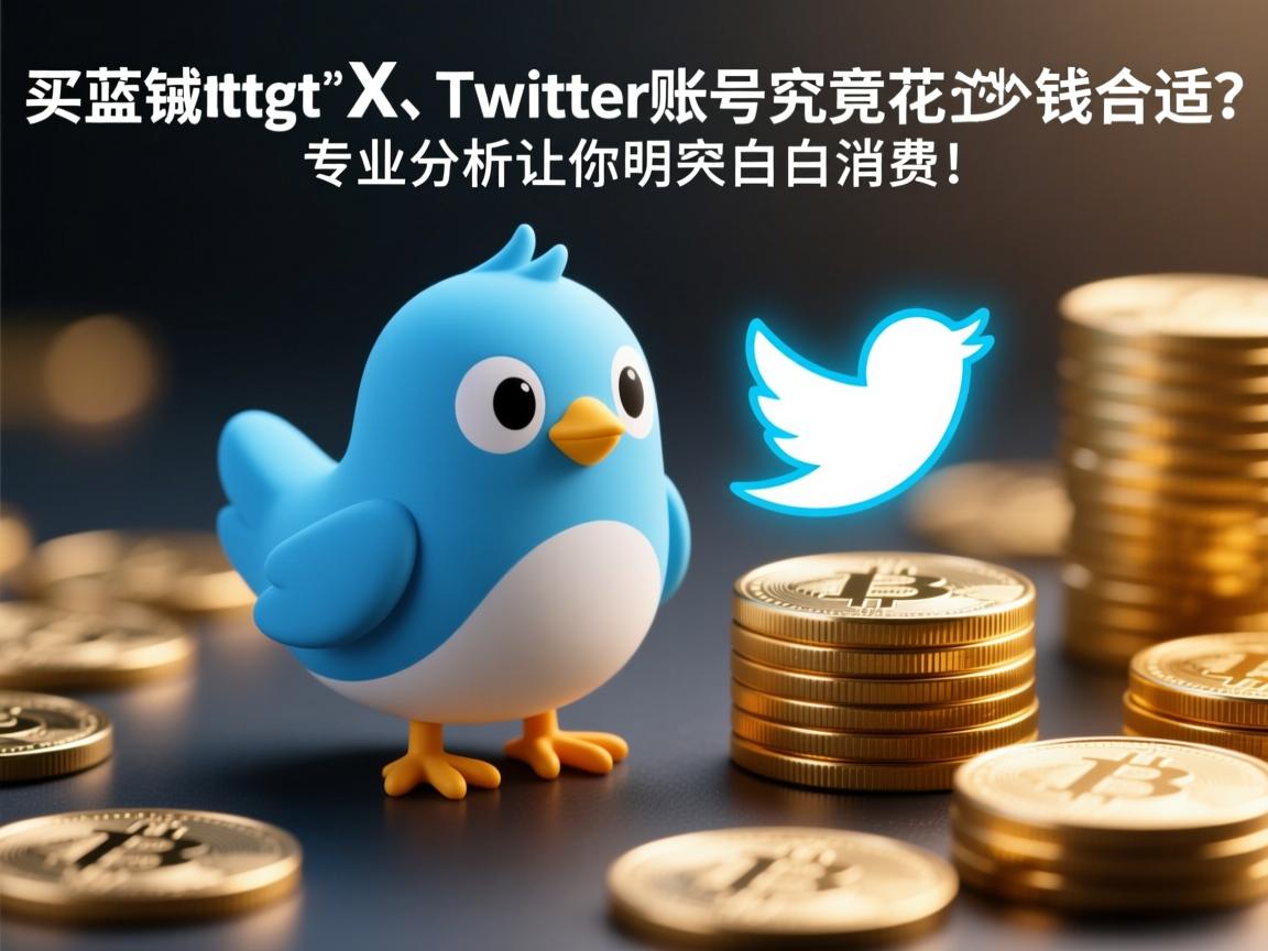 买推特、小蓝鸟、X、 Twitter账号究竟花多少钱合适？专业分析让你明明白白消费！