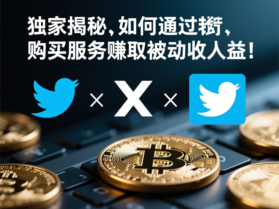 独家揭秘：如何通过推特、小蓝鸟、X、 Twitter账号购买服务赚取被动收入