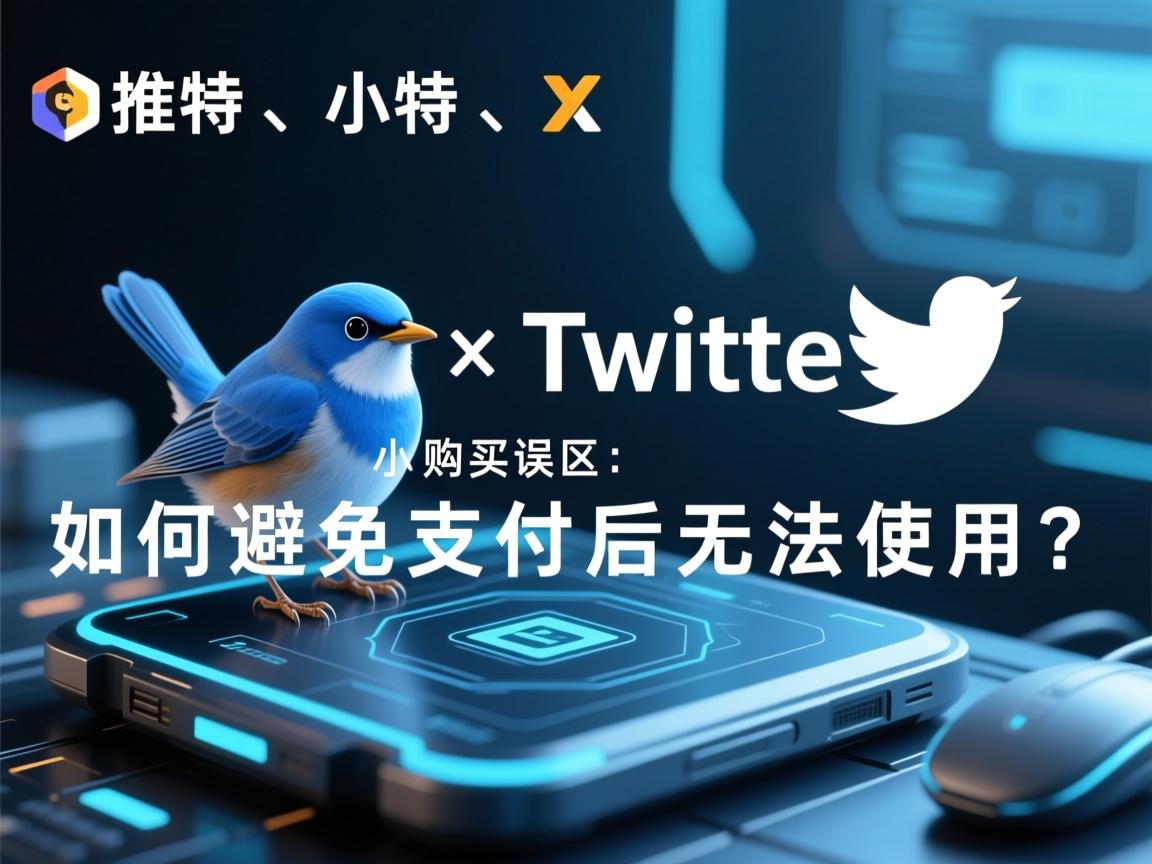 推特、小蓝鸟、X、 Twitter账号购买误区：如何避免支付后无法使用？
