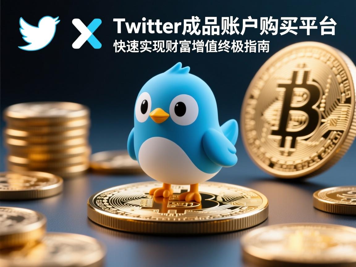 推特、小蓝鸟、X、 Twitter成品账户购买平台：快速实现财富增值的终极指南