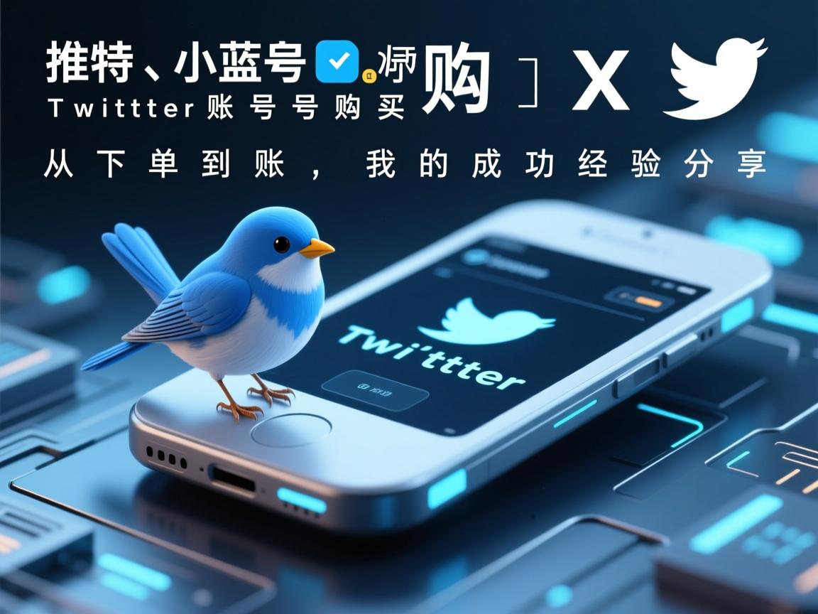 推特、小蓝鸟、X、 Twitter账号购买实录：从下单到到账，我的成功经验分享