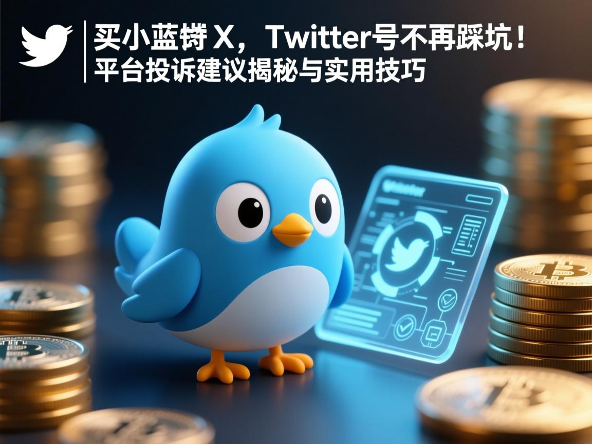 买推特、小蓝鸟、X、 Twitter号不再踩坑！平台投诉建议揭秘与实用技巧