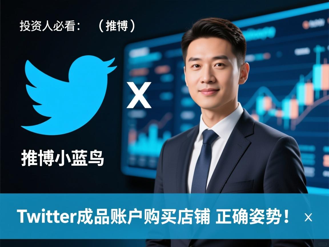 投资人必看：推特、小蓝鸟、X、 Twitter成品账户购买店铺的正确姿势！