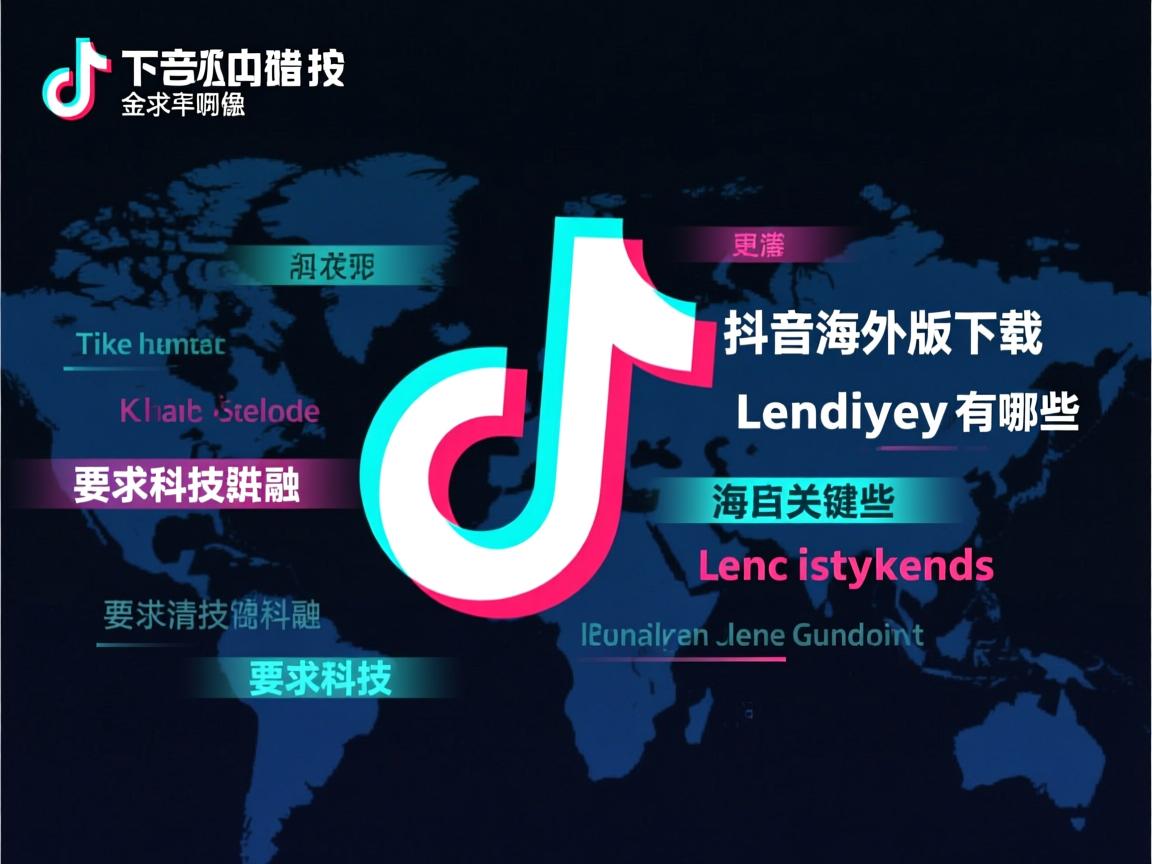 tiktok抖音海外版下载的相关长尾关键词有哪些