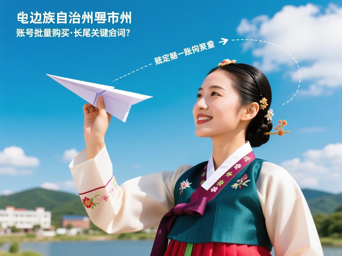 延边朝鲜族自治州和龙市纸飞机账号批量购买的相关长尾关键词是那些