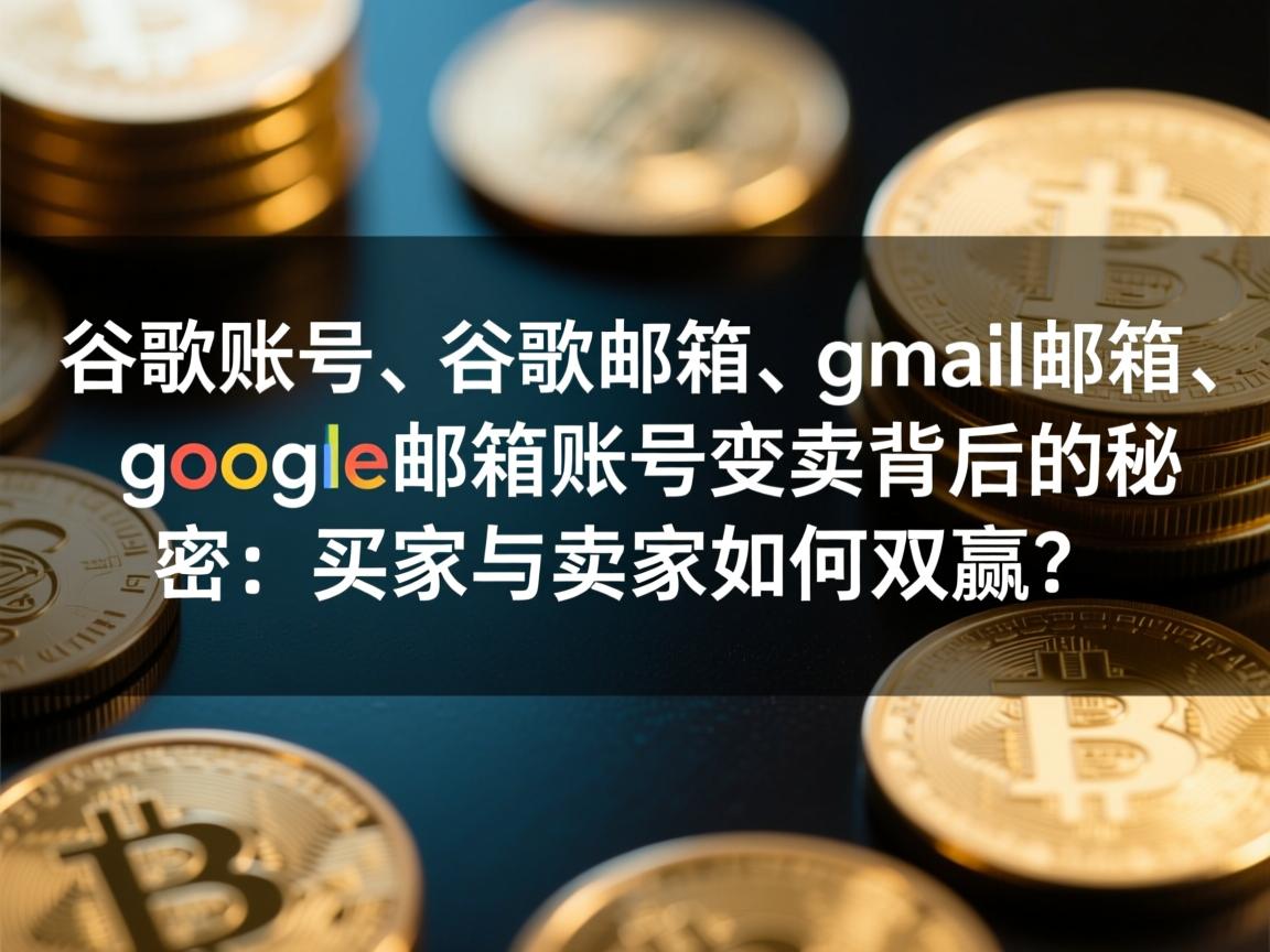 “谷歌账号、谷歌邮箱、gmail邮箱、google邮箱账号变卖背后的秘密：买家与卖家如何双赢？”