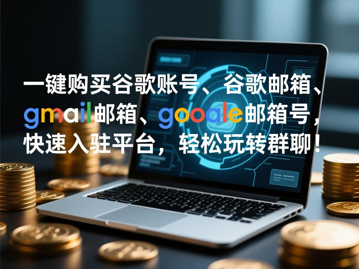 “一键购买谷歌账号、谷歌邮箱、gmail邮箱、google邮箱号，快速入驻平台，轻松玩转群聊！”