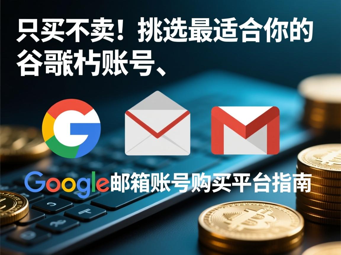 只买不卖！挑选最适合你的谷歌账号、谷歌邮箱、gmail邮箱、google邮箱账号购买平台指南