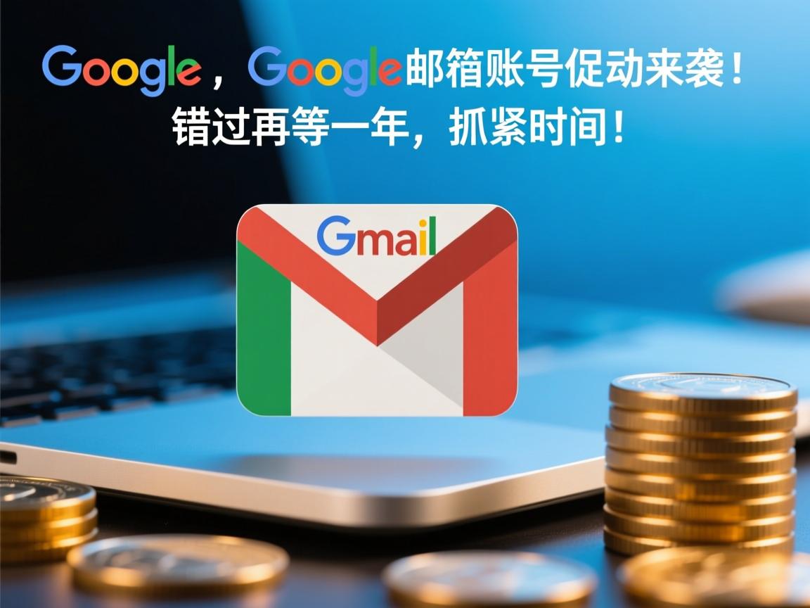 谷歌账号、谷歌邮箱、gmail邮箱、google邮箱账号促销活动来袭！错过再等一年，抓紧时间！
