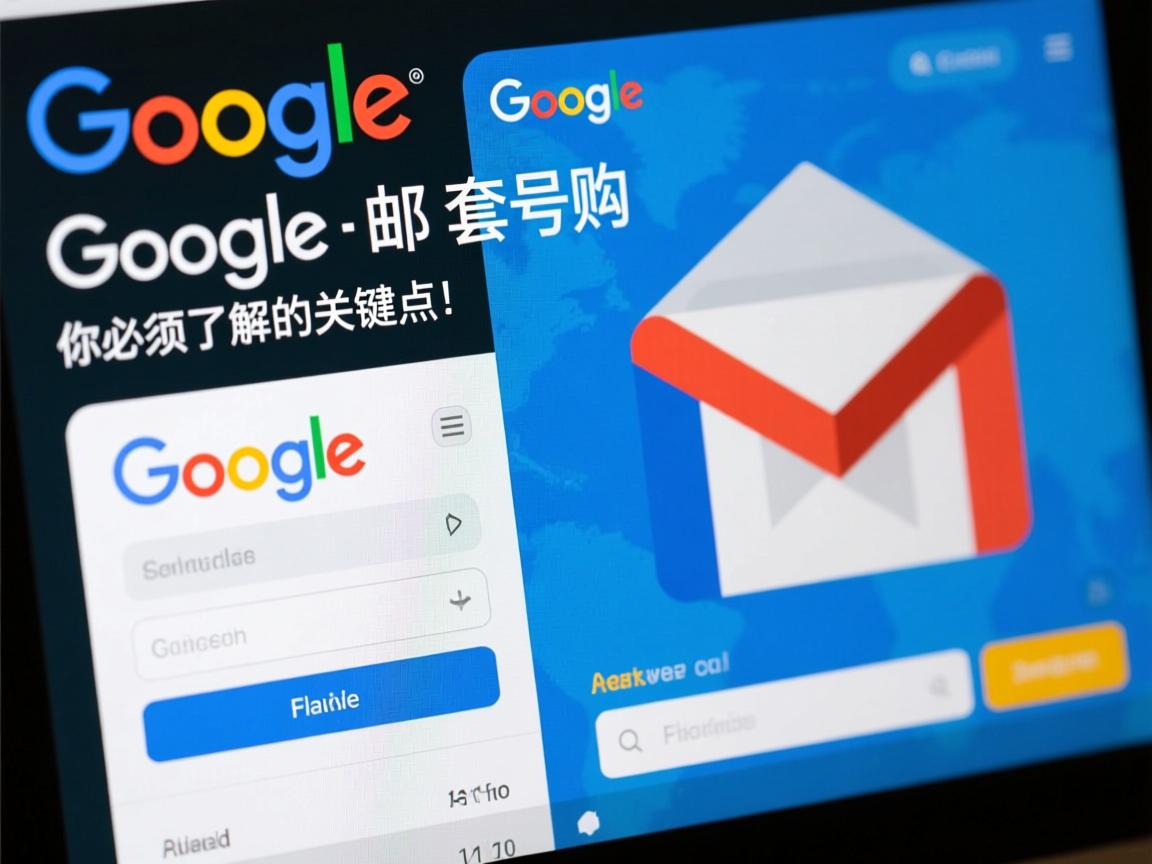 谷歌账号、谷歌邮箱、gmail邮箱、google邮箱号套餐购买前，你必须了解的关键点！
