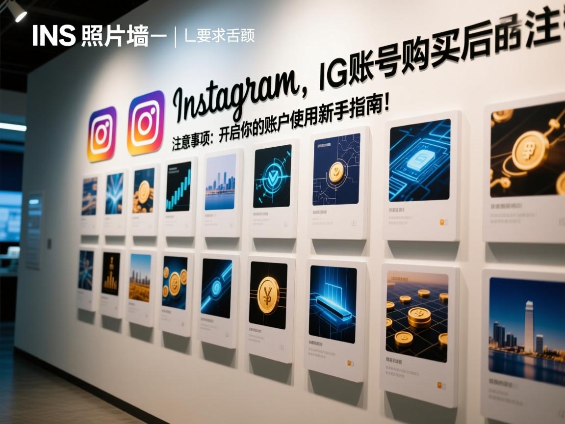 “INS、照片墙、‎Instagram、IG账号购买后的注意事项：开启你的账户使用新手指南！”