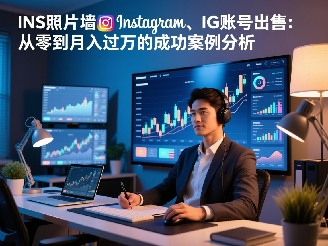 “INS、照片墙、‎Instagram、IG账号出售：从零到月入过万的成功案例分析”