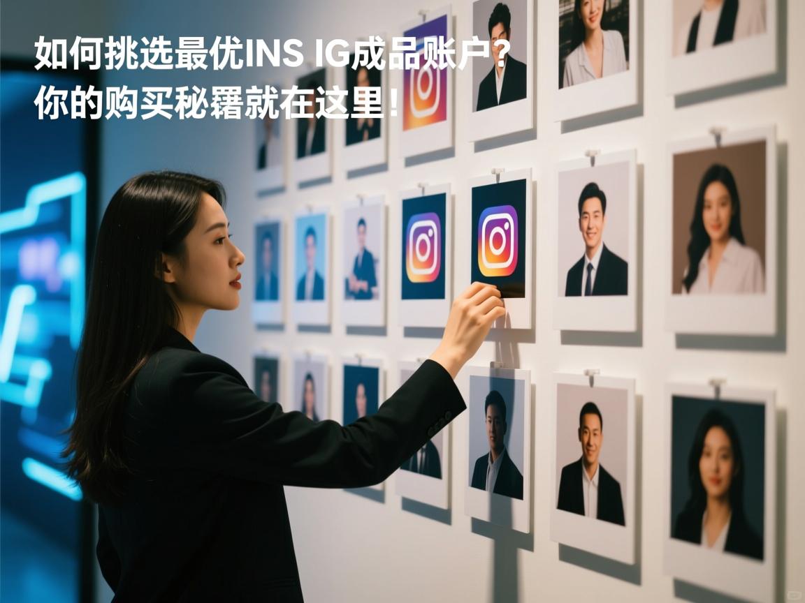 如何挑选最优INS、照片墙、‎Instagram、IG成品账户？你的购买秘籍就在这里！