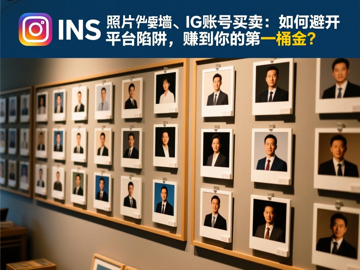 《INS、照片墙、‎Instagram、IG账号买卖：如何避开平台陷阱，赚到你的第一桶金？》