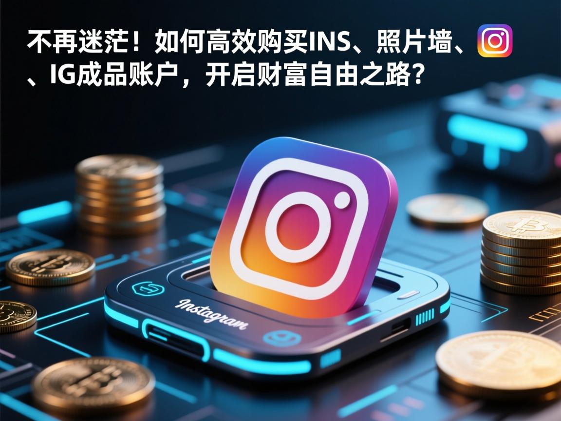 “不再迷茫!如何高效购买INS、照片墙、Instagram、IG成品账户,开启财富自由之路?”