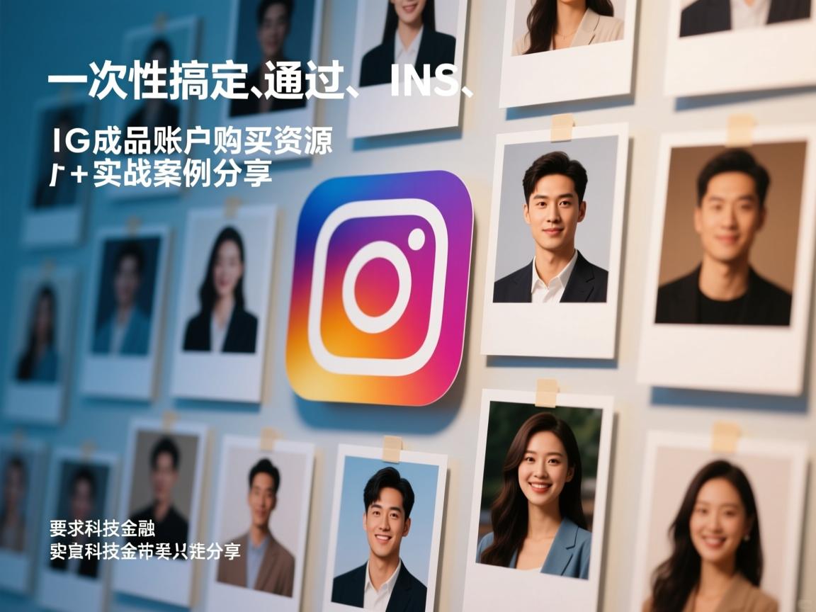 一次性搞定：通过INS、照片墙、‎Instagram、IG成品账户购买资源的实战案例分享