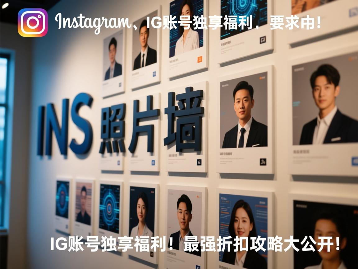 “INS、照片墙、‎Instagram、IG账号独享福利！最强折扣攻略大公开！”
