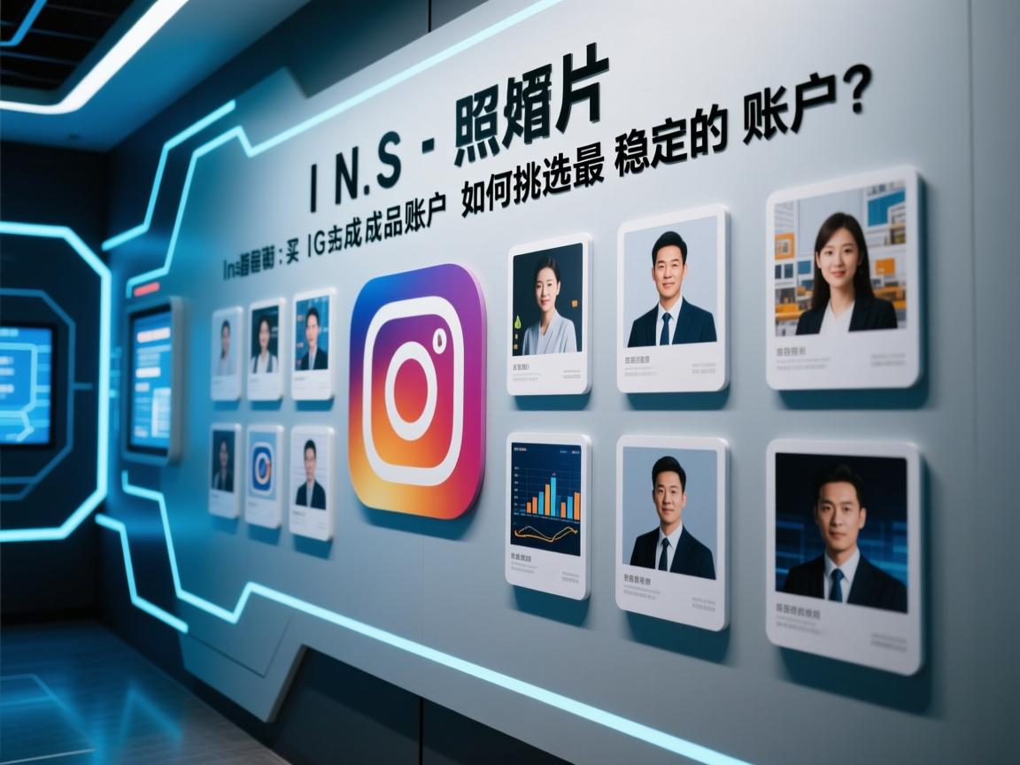 INS、照片墙、‎Instagram、IG成品账户购买指南：如何挑选最稳定的账户？