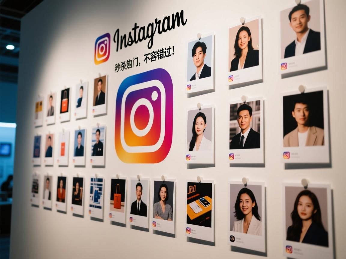 INS、照片墙、‎Instagram、IG号购买活动让你秒杀热门商品，不容错过！