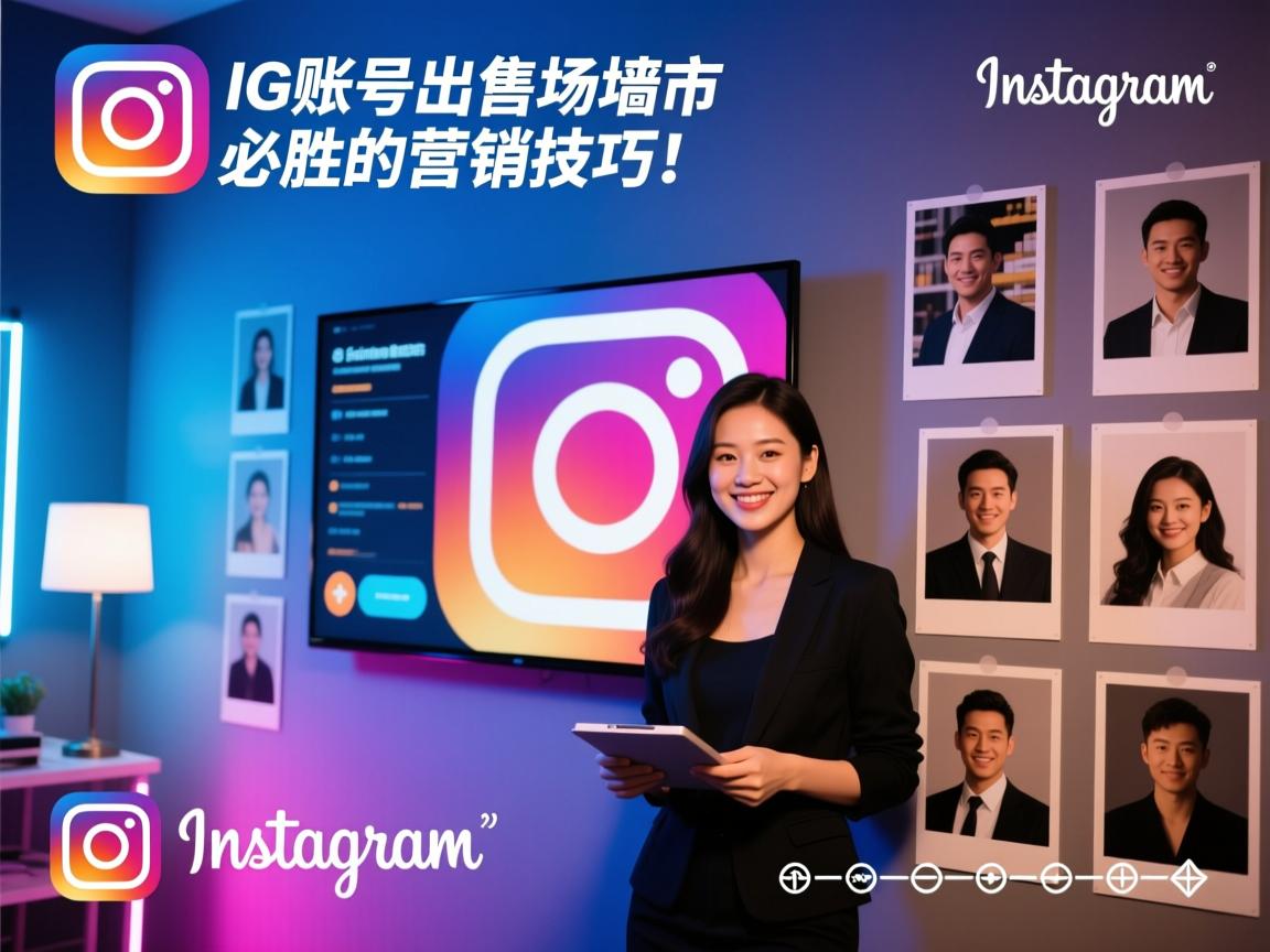如何在INS、照片墙、‎Instagram、IG账号出售市场脱颖而出？揭秘必胜的营销技巧！