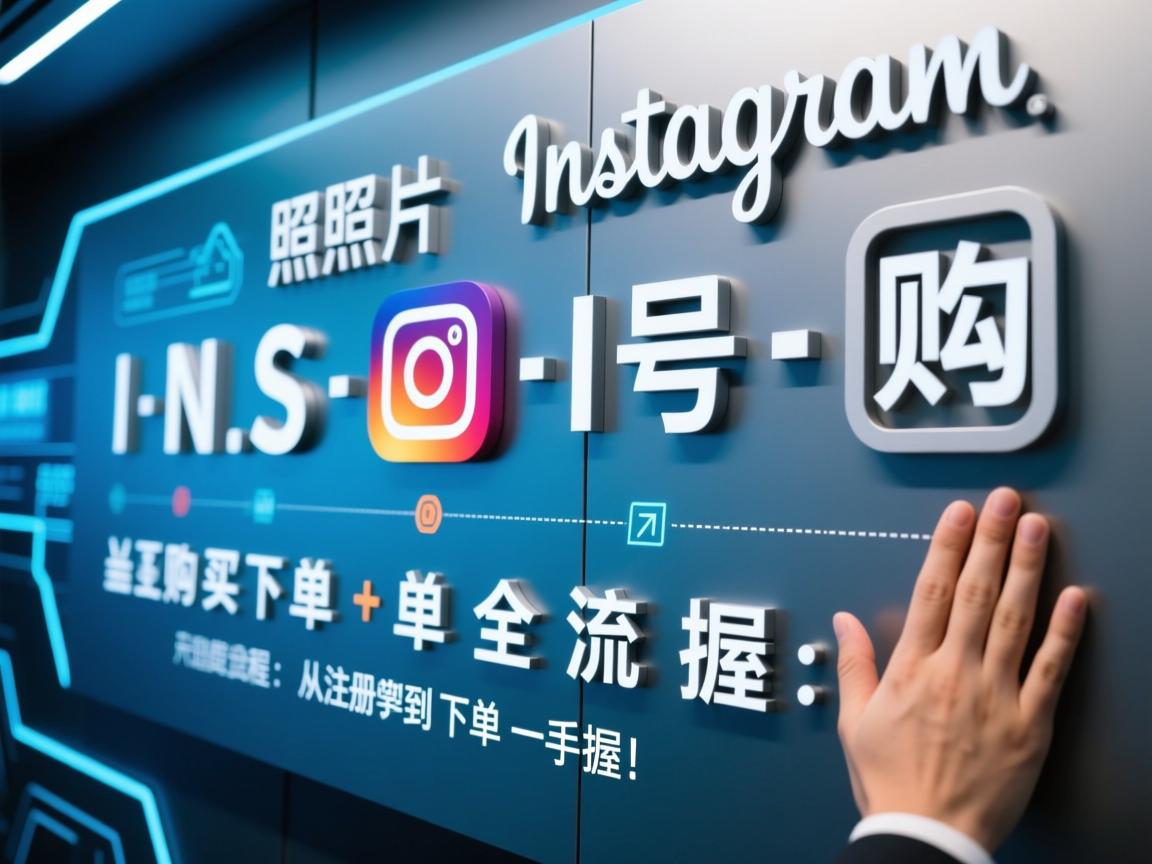 INS、照片墙、‎Instagram、IG号购买下单全流程：从注册到下单一手掌握！
