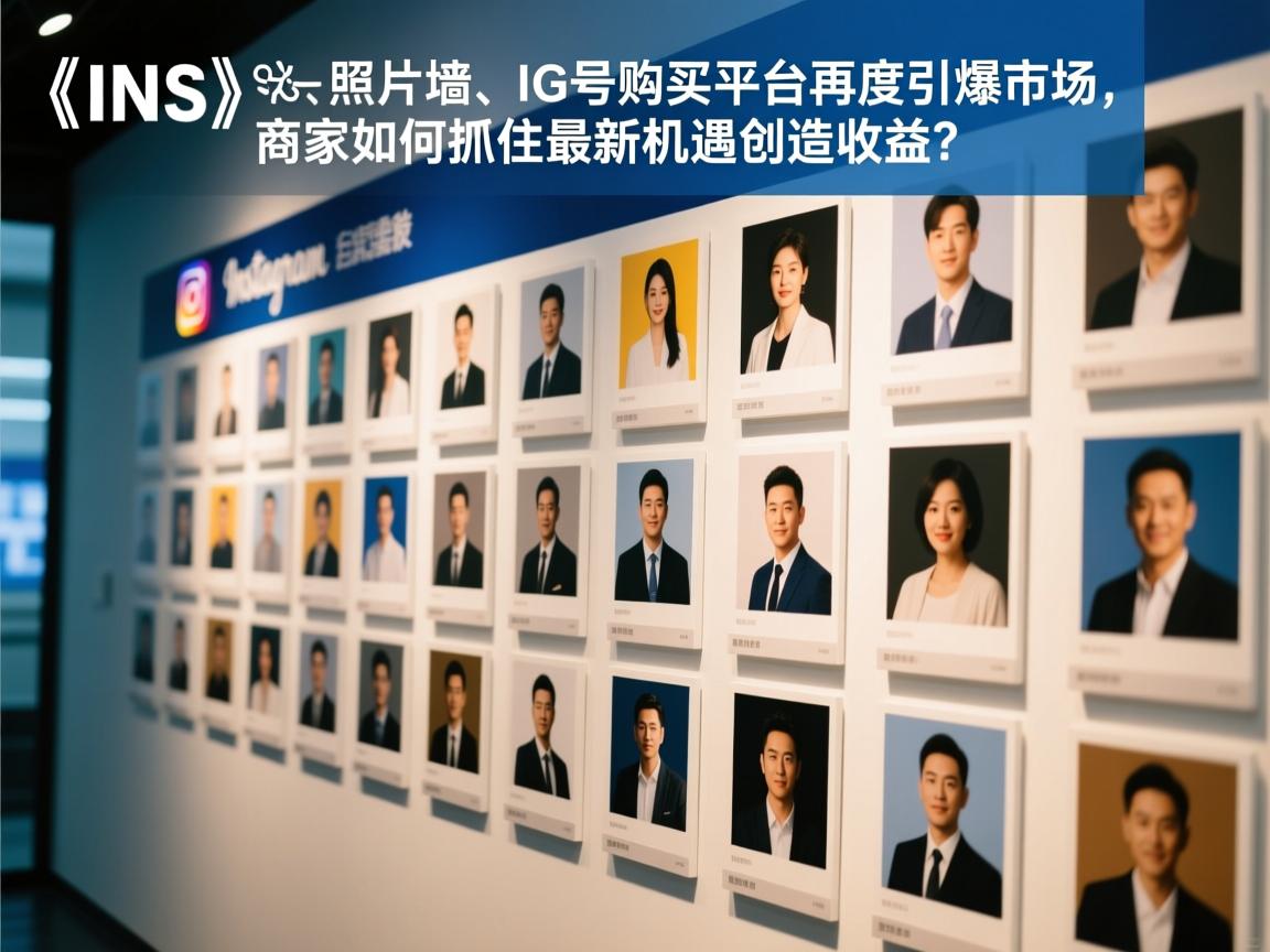 《INS、照片墙、‎Instagram、IG号购买平台再度引爆市场，商家如何抓住最新机遇创造收益？》