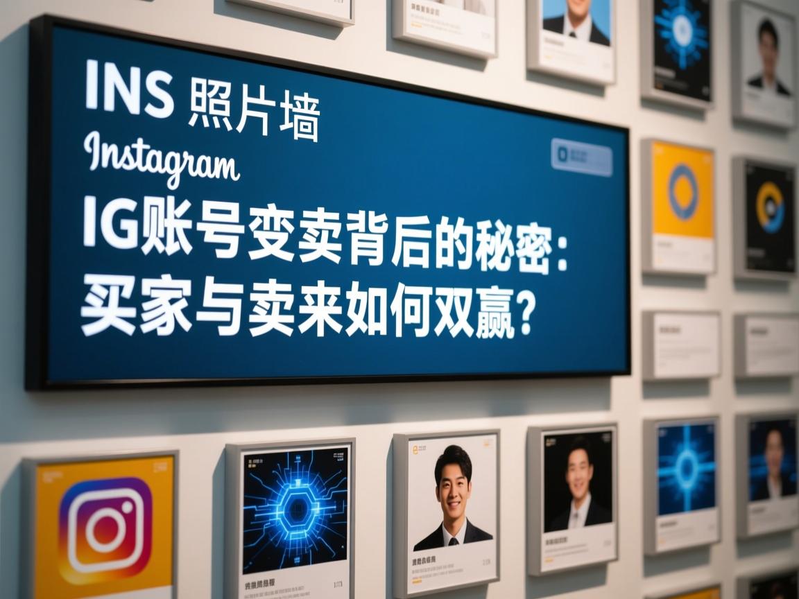 “INS、照片墙、‎Instagram、IG账号变卖背后的秘密：买家与卖家如何双赢？”