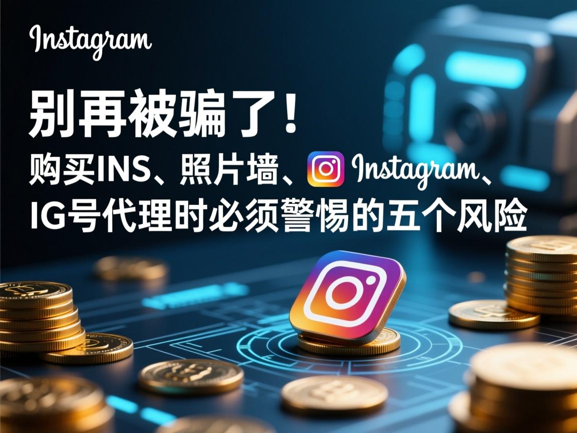 “别再被骗了！购买INS、照片墙、‎Instagram、IG号代理时必须警惕的五个风险”