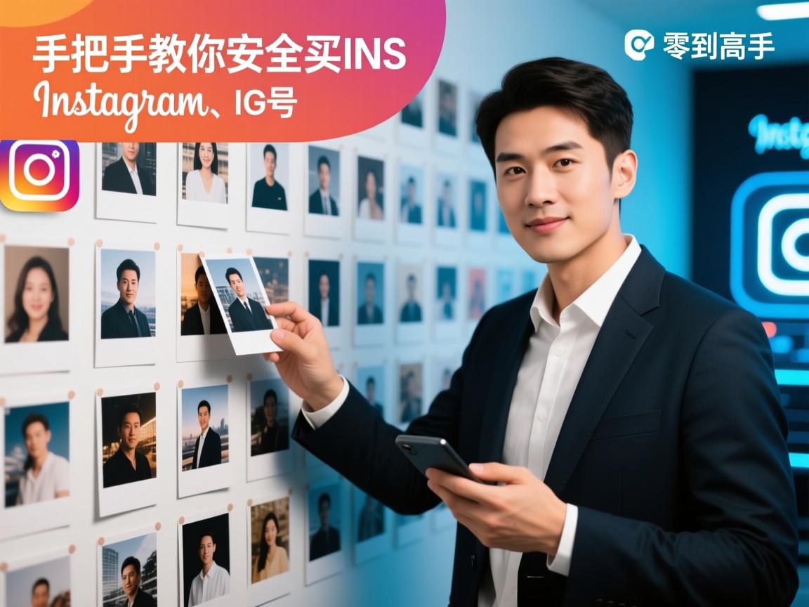 从零到高手：手把手教你安全买INS、照片墙、‎Instagram、IG号