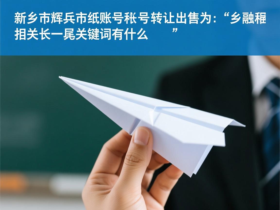 新乡市辉县市纸飞机账号转让出售的相关长尾关键词有什么