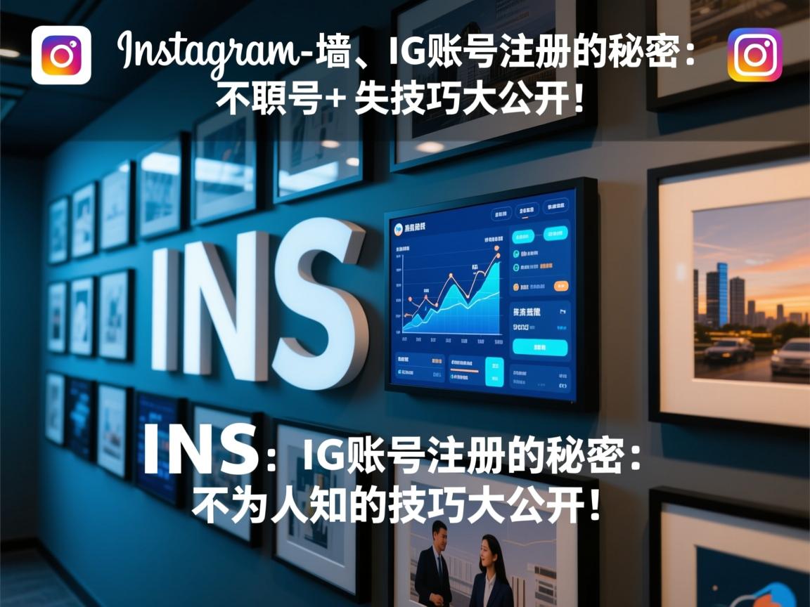“INS、照片墙、‎Instagram、IG账号注册的秘密：不为人知的技巧大公开！”