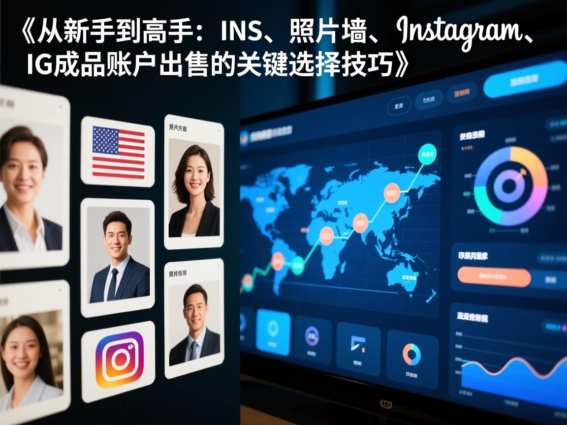 《从新手到高手：INS、照片墙、‎Instagram、IG成品账户出售的关键选择技巧》