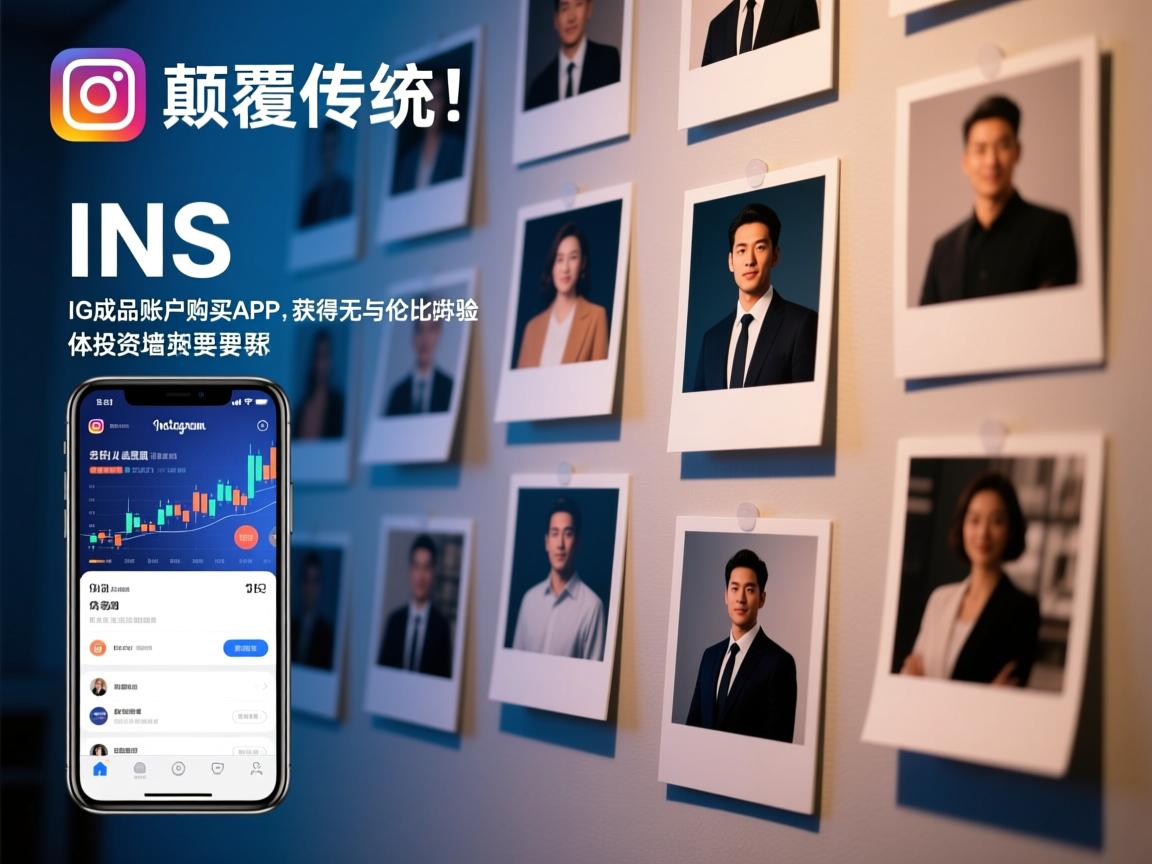 颠覆传统！通过INS、照片墙、‎Instagram、IG成品账户购买APP，获得无与伦比的投资体验