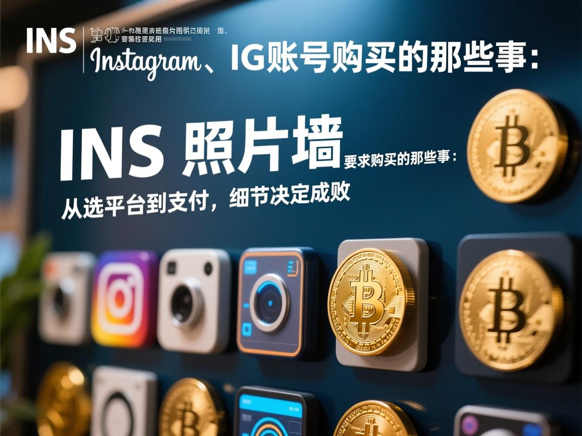 “INS、照片墙、‎Instagram、IG账号购买的那些事：从选平台到支付，细节决定成败”