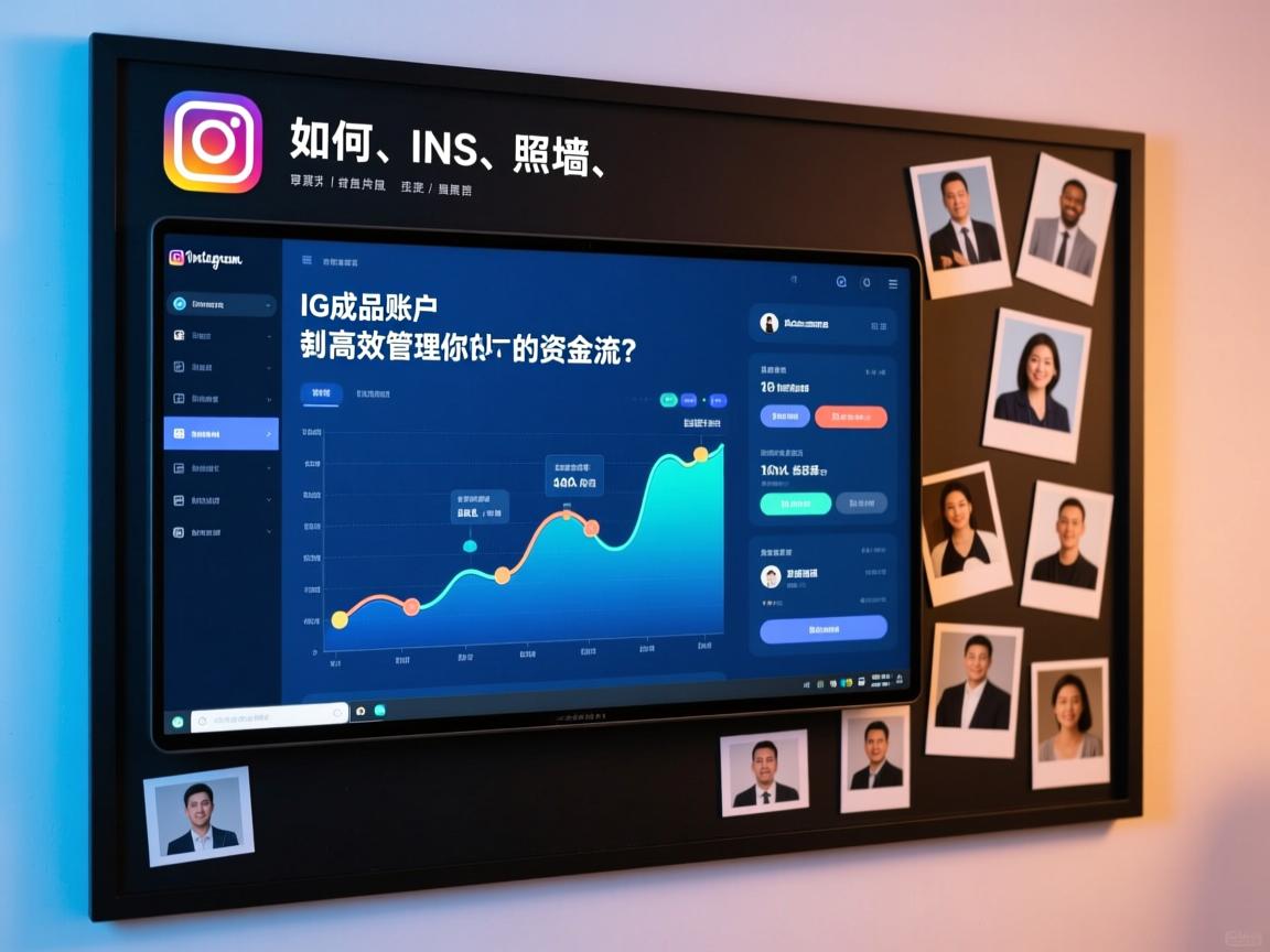 如何通过INS、照片墙、‎Instagram、IG成品账户高效管理你的资金流？