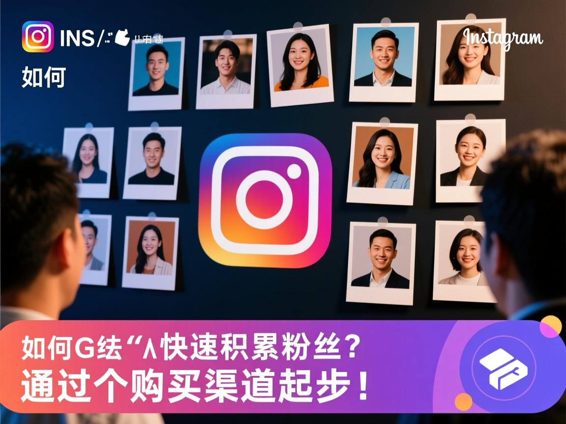 如何在INS、照片墙、‎Instagram、IG上快速积累粉丝？通过这几个购买渠道起步！