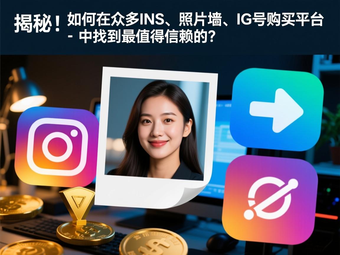 “揭秘！如何在众多INS、照片墙、‎Instagram、IG号购买平台中找到最值得信赖的？”