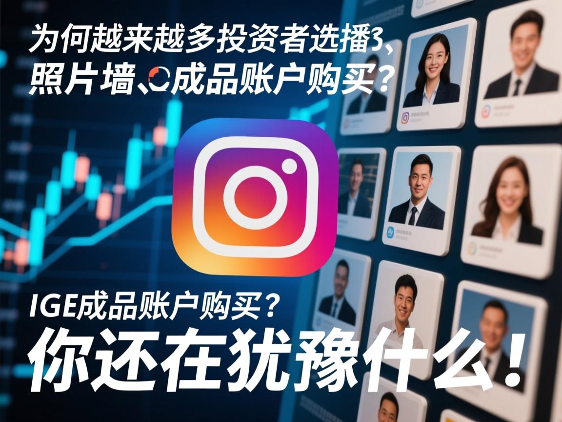 为何越来越多投资者选择INS、照片墙、‎Instagram、IG成品账户购买？你还在犹豫什么！
