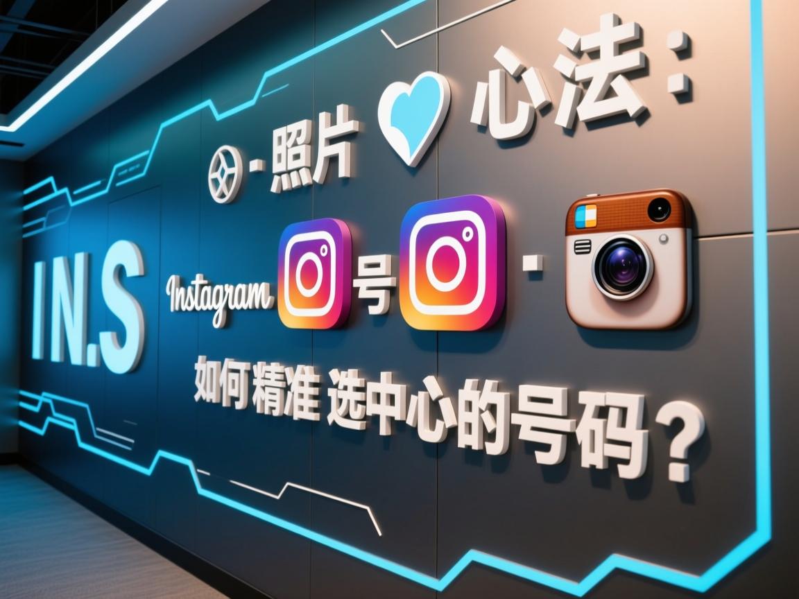 INS、照片墙、‎Instagram、IG号购买心法：如何精准选中心仪的号码？