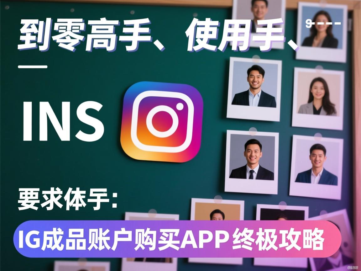 从零到高手：使用INS、照片墙、‎Instagram、IG成品账户购买APP的终极攻略
