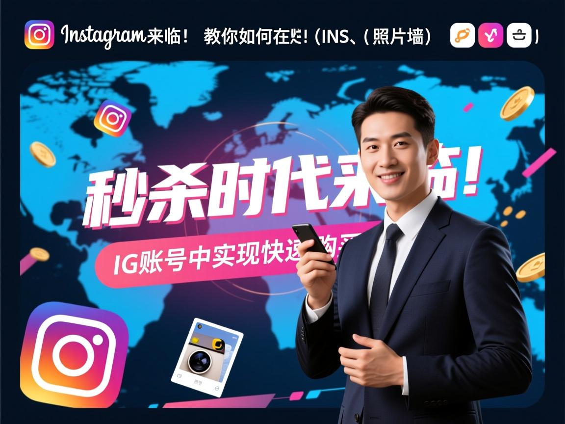 秒杀时代来临!教你如何在INS、照片墙、Instagram、IG账号中实现快速购买