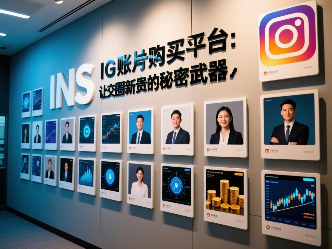 “INS、照片墙、‎Instagram、IG账号购买平台：让你迅速成就社交圈新贵的秘密武器”