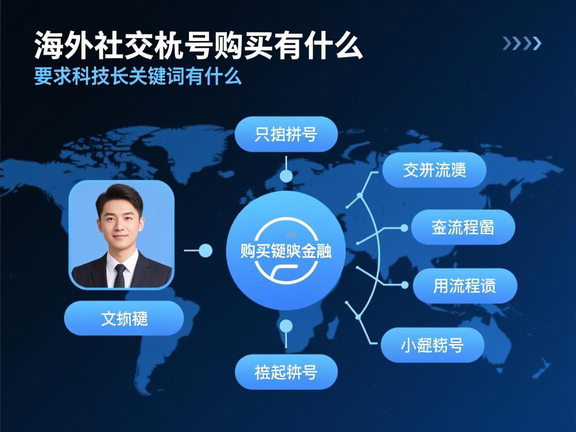 海外社交账号购买流程图的相关长尾关键词有什么