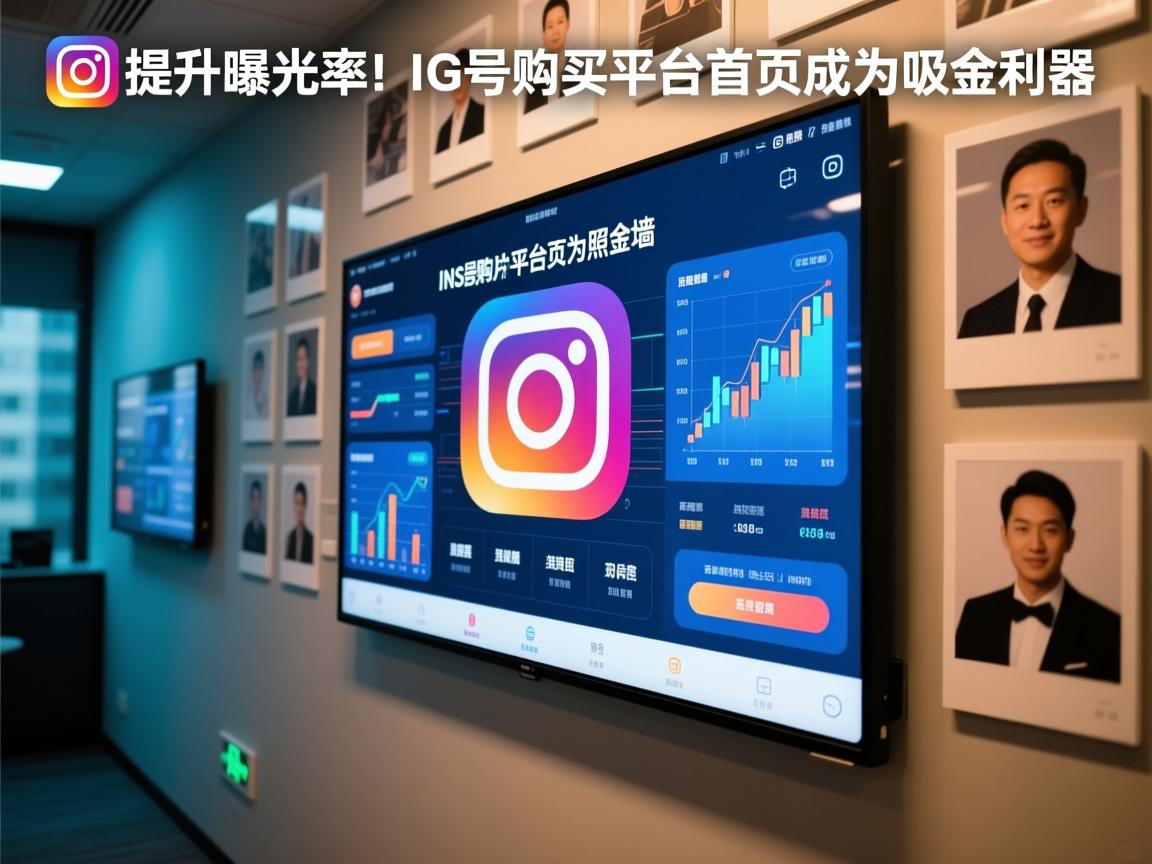 提升曝光率！让INS、照片墙、‎Instagram、IG号购买平台首页成为吸金利器