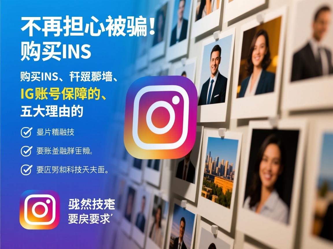 不再担心被骗！购买INS、照片墙、‎Instagram、IG账号保障的五大理由